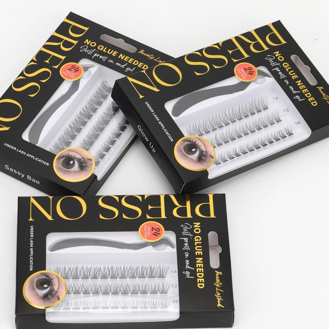 Glow & Go Press On Wisps