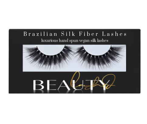 Our Flaunty 3D Brazilian Silk lashes are extremely soft, lightweight and super fierce. Made from the highest quality of sustainable plant silk, they’re realistic and elegant with a fanned effect for added volume, suit all eye shapes and are easy to apply. Made with Premium plant-derived silk harvested from Brazil, the fibers are taken from the plants, washed, dyed, dried and then hand-spun to mimic the look of real silk lashes!