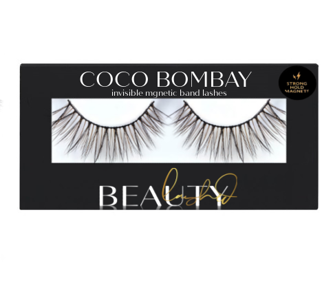 Our Coco Bombay Collection of Vegan Mink lashes in an invisible magnetic band features Luxelash™ technology which replicates the look and feel of traditional mink hairs so your get luxurious lashes but in vegan form. Adding unbelievable length, volume and definition to your lashes, these Bombay lashes will definitely standout in a crowd. Incredibly comfortable | incredibly flashy | incredibly Luxe