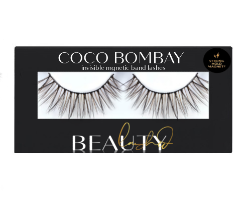 Our Coco Bombay Collection of Vegan Mink lashes in an invisible magnetic band features Luxelash™ technology which replicates the look and feel of traditional mink hairs so your get luxurious lashes but in vegan form. Adding unbelievable length, volume and definition to your lashes, these Bombay lashes will definitely standout in a crowd. Incredibly comfortable | incredibly flashy | incredibly Luxe