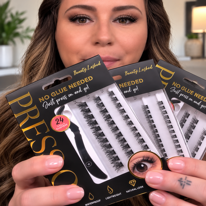 Glow & Go Press On Wisps