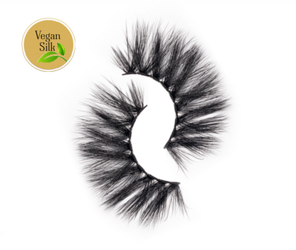 Our Exotic 3D Brazilian Silk lashes are extremely soft, lightweight and super fierce! Made from the highest quality of sustainable synthetic silk fibers, they’re big, bold and beautiful with a fanned effect for added volume. Made from the highest quality of sustainable plant silk, harvested from Brazil, the fibers are taken from the plants, washed, dyed, dried and then hand-spun to mimic the look of real silk lashes!