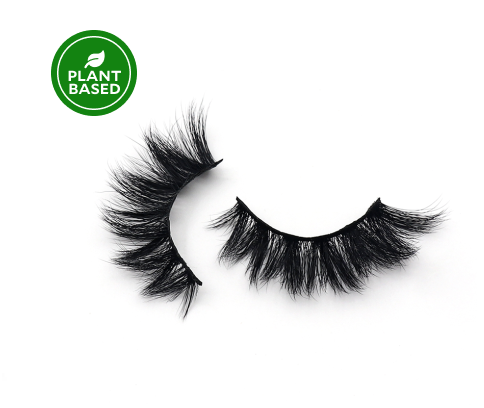 Consciously crafted eyelashes with Luxelash™ technology that are made from plant based collagen fibers that mimic the look and feel of real mink lashes.  What makes this collection different from the rest? We have extracted the beneficial proteins from the plant that best mimics real collagen and made lashes with it - Thus, Vegan Collagen infused hairs deliver a more realistic look and feel. A much softer, more natural lash that creates a seamless blend between your real and false lashes.