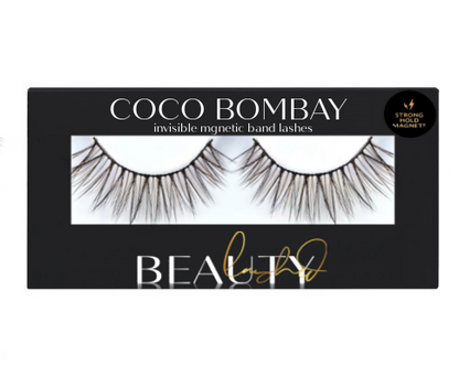 Our Coco Bombay Collection of Vegan Mink lashes in an invisible magnetic band features Luxelash™ technology which replicates the look and feel of traditional mink hairs so your get luxurious lashes but in vegan form. Adding unbelievable length, volume and definition to your lashes, these Bombay lashes will definitely standout in a crowd.  Incredibly comfortable | incredibly flashy | incredibly Luxe